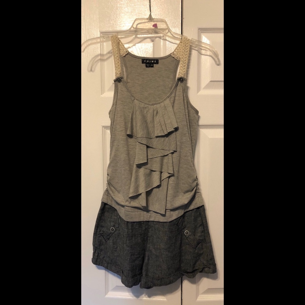 Chime Denim romper